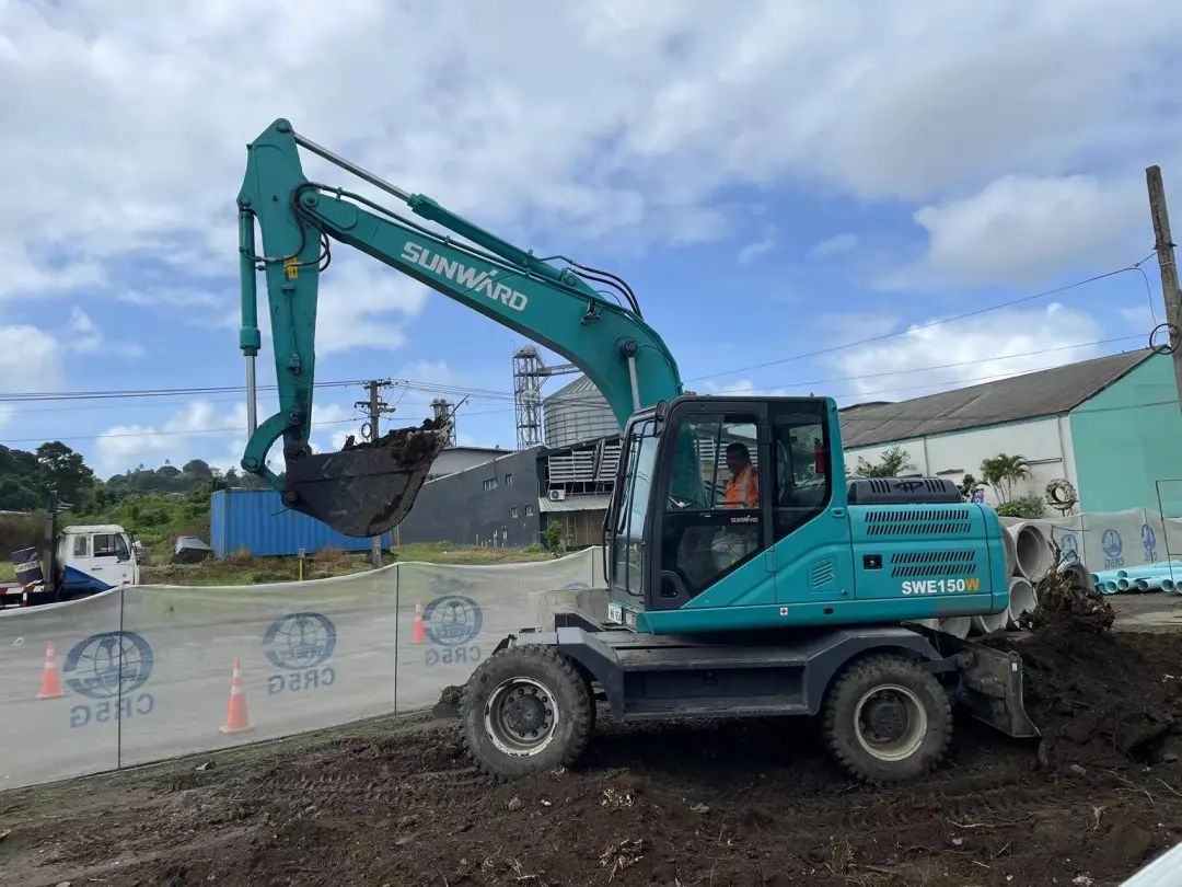 “不朽情缘-官方网站绿”迈向南太平洋岛，不朽情缘-官方网站智能轮挖助力斐济基础设施建设