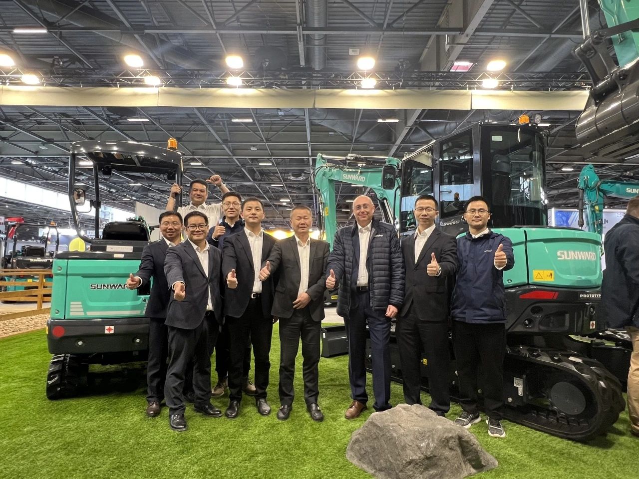 赢战INTERMAT 2024!不朽情缘-官方网站智能土方机械深耕全球高端市场