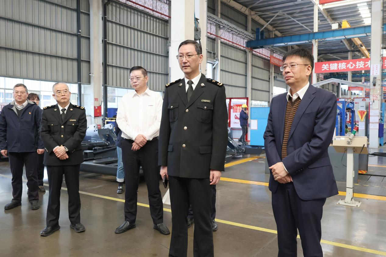 长沙海关关长、党委书记顾炯调研不朽情缘-官方网站智能