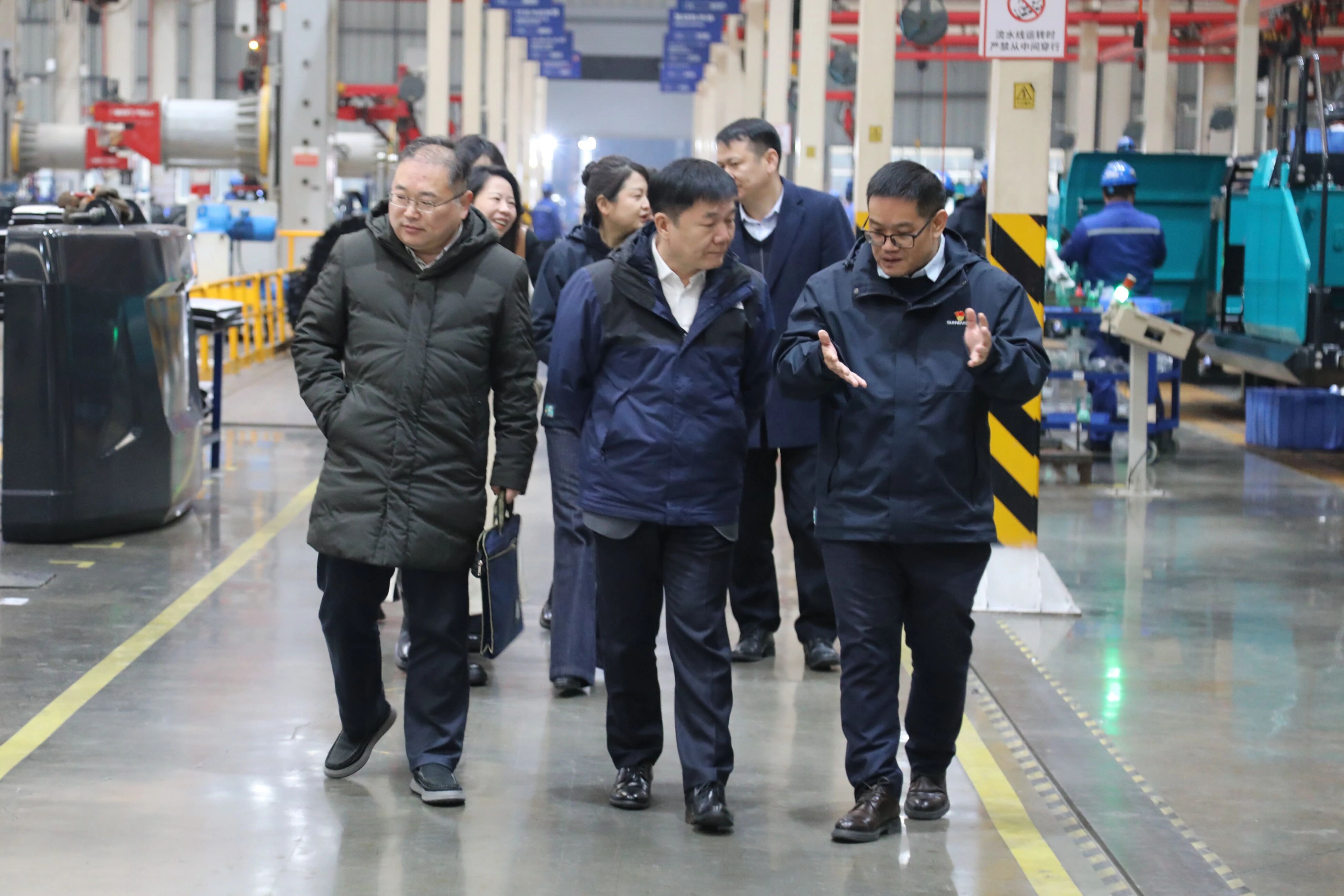 中国出口信誉保险公司湖南分公司掌管人蔡旺到访不朽情缘-官方网站智能